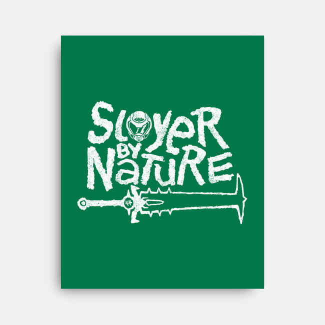 Slayer By Nature-None-Stretched-Canvas-demonigote