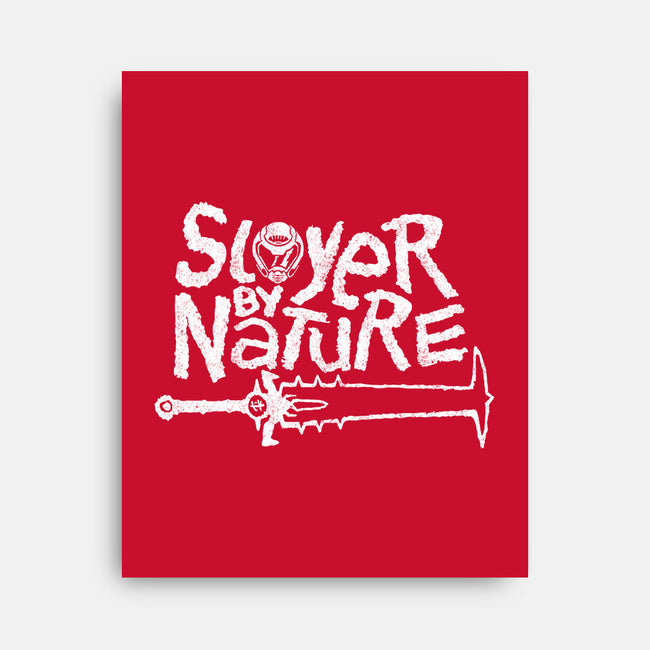 Slayer By Nature-None-Stretched-Canvas-demonigote