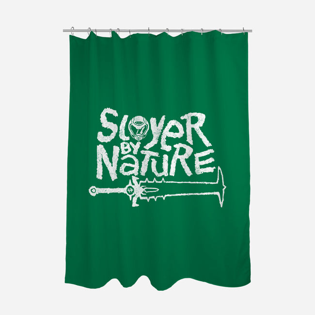 Slayer By Nature-None-Polyester-Shower Curtain-demonigote