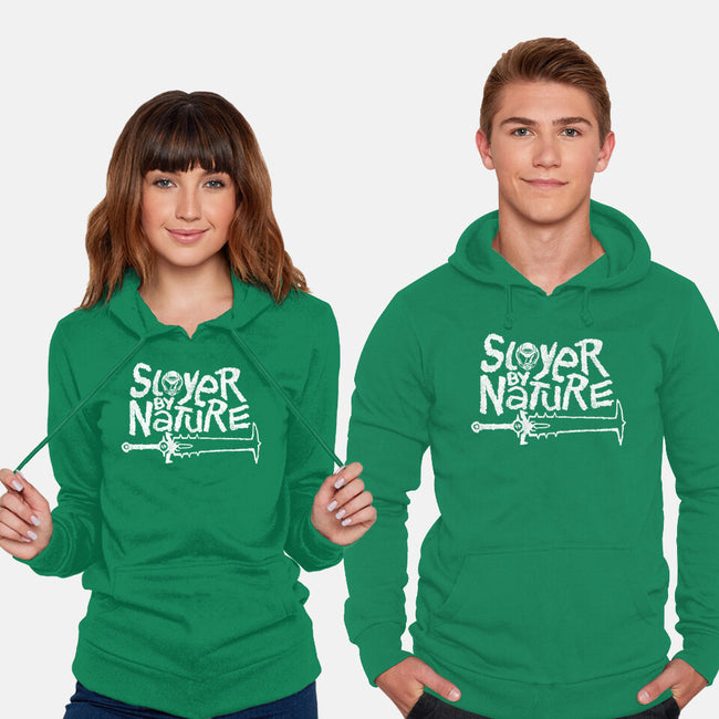 Slayer By Nature-Unisex-Pullover-Sweatshirt-demonigote