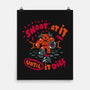 Shoot At It Protip-None-Matte-Poster-demonigote