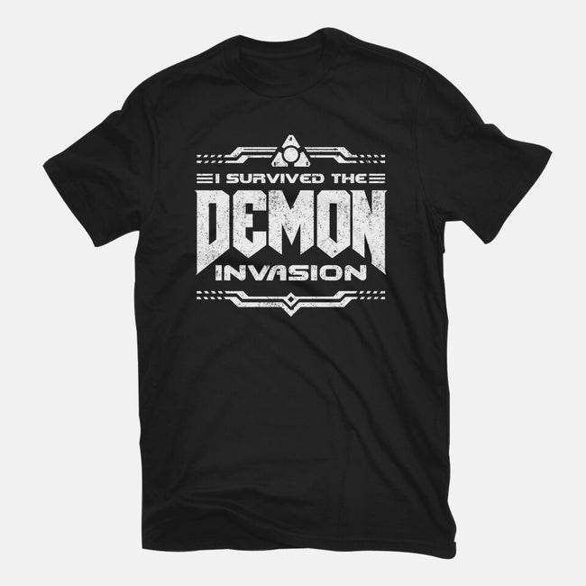 I Survived The Demon Incursion-Youth-Basic-Tee-demonigote
