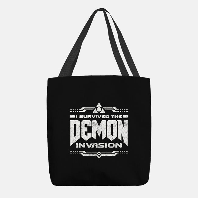 I Survived The Demon Incursion-None-Basic Tote-Bag-demonigote