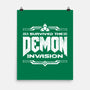 I Survived The Demon Incursion-None-Matte-Poster-demonigote