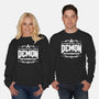 I Survived The Demon Incursion-Unisex-Crew Neck-Sweatshirt-demonigote