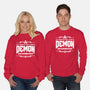I Survived The Demon Incursion-Unisex-Crew Neck-Sweatshirt-demonigote
