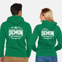 I Survived The Demon Incursion-Unisex-Zip-Up-Sweatshirt-demonigote