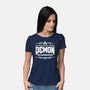 I Survived The Demon Incursion-Womens-Basic-Tee-demonigote