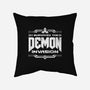 I Survived The Demon Incursion-None-Removable Cover w Insert-Throw Pillow-demonigote