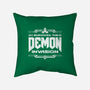 I Survived The Demon Incursion-None-Removable Cover w Insert-Throw Pillow-demonigote