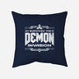 I Survived The Demon Incursion-None-Removable Cover w Insert-Throw Pillow-demonigote