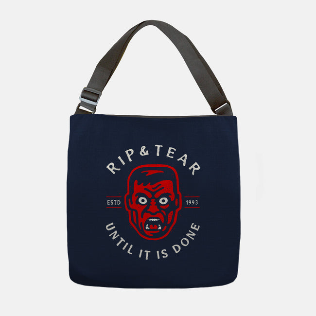 Until Its Done-None-Adjustable Tote-Bag-demonigote