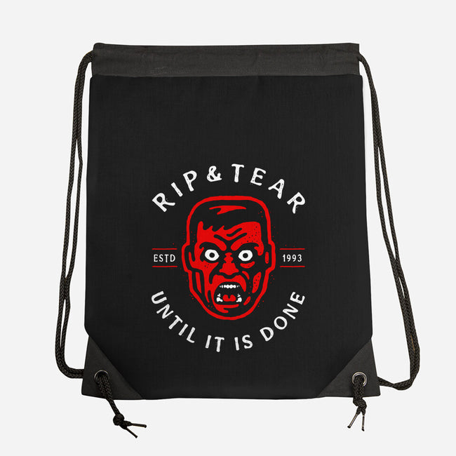 Until Its Done-None-Drawstring-Bag-demonigote