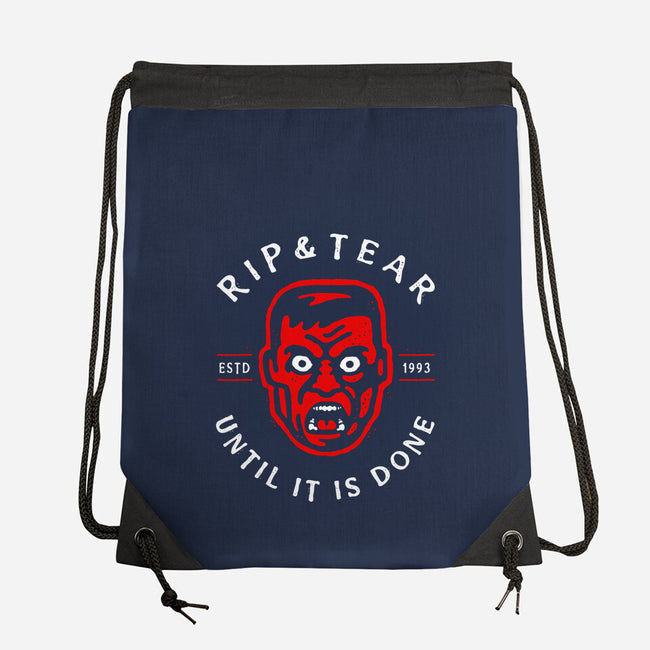Until Its Done-None-Drawstring-Bag-demonigote