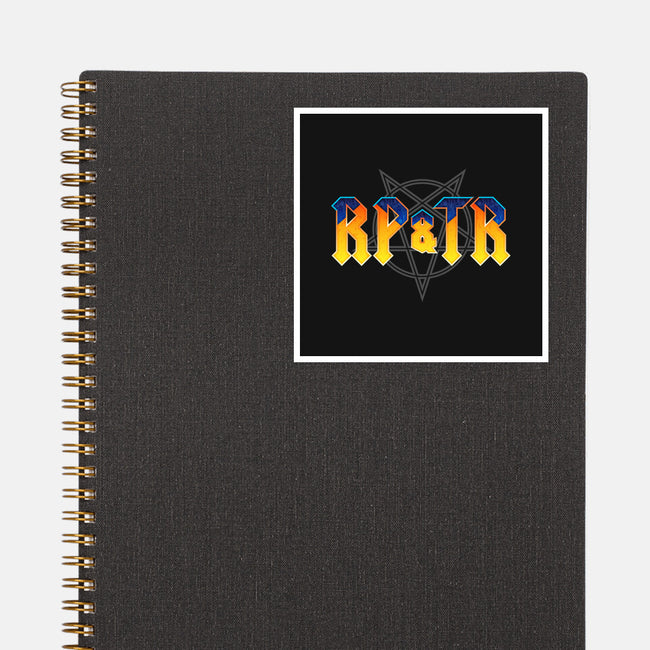 RP AND TR-None-Glossy-Sticker-demonigote