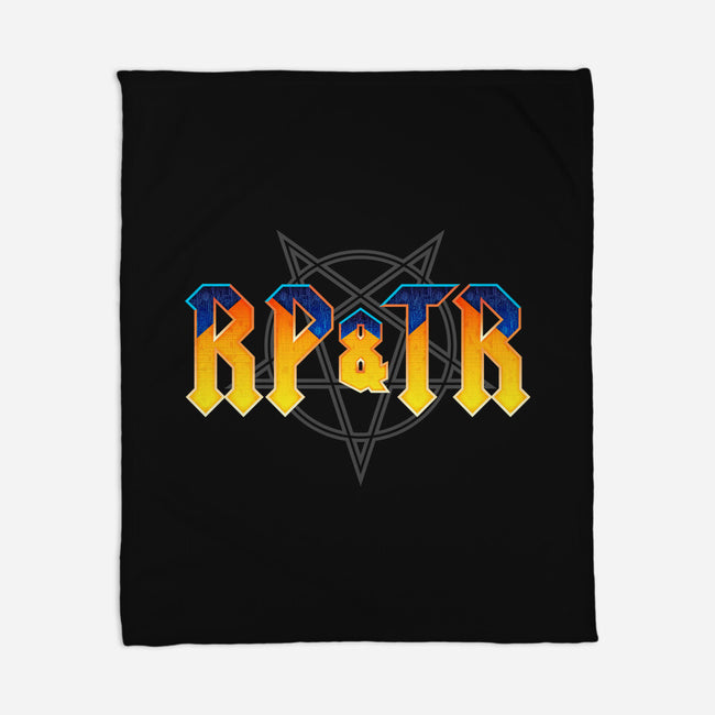 RP AND TR-None-Fleece-Blanket-demonigote