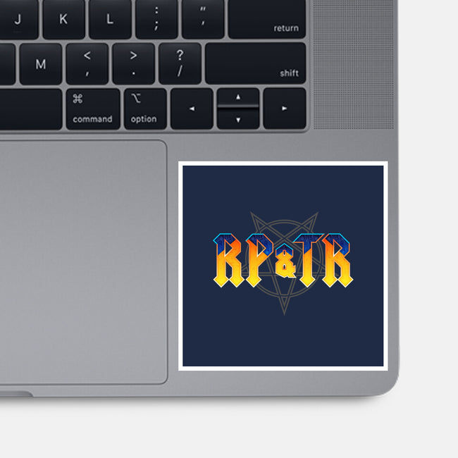 RP AND TR-None-Glossy-Sticker-demonigote