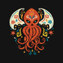 El Dia Del Cthulhu-None-Removable Cover w Insert-Throw Pillow-Wenceslao A Romero