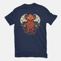 El Dia Del Cthulhu-Mens-Basic-Tee-Wenceslao A Romero