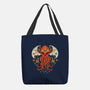 El Dia Del Cthulhu-None-Basic Tote-Bag-Wenceslao A Romero