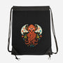 El Dia Del Cthulhu-None-Drawstring-Bag-Wenceslao A Romero