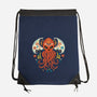 El Dia Del Cthulhu-None-Drawstring-Bag-Wenceslao A Romero