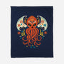 El Dia Del Cthulhu-None-Fleece-Blanket-Wenceslao A Romero