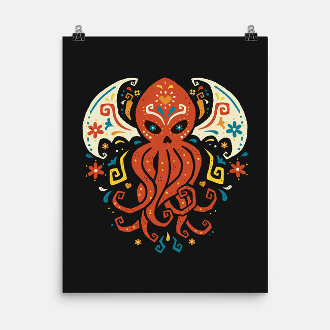 El Dia Del Cthulhu-None-Matte-Poster-Wenceslao A Romero