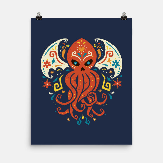 El Dia Del Cthulhu-None-Matte-Poster-Wenceslao A Romero