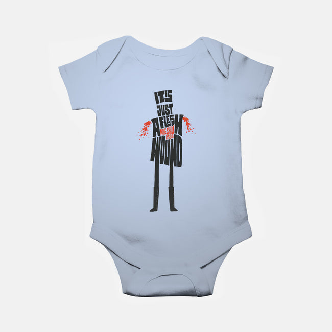 Tis But A Scratch-Baby-Basic-Onesie-Wenceslao A Romero