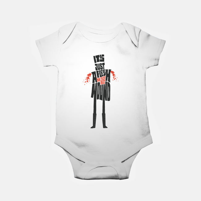 Tis But A Scratch-Baby-Basic-Onesie-Wenceslao A Romero