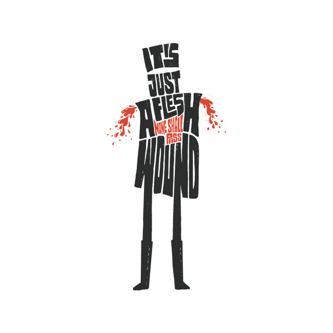 Tis But A Scratch-Mens-Basic-Tee-Wenceslao A Romero