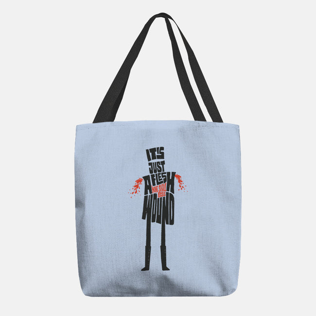 Tis But A Scratch-None-Basic Tote-Bag-Wenceslao A Romero