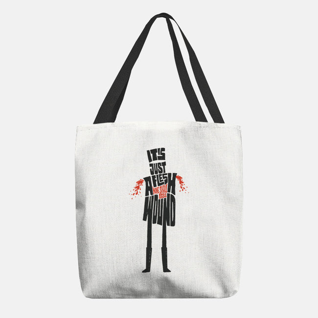 Tis But A Scratch-None-Basic Tote-Bag-Wenceslao A Romero