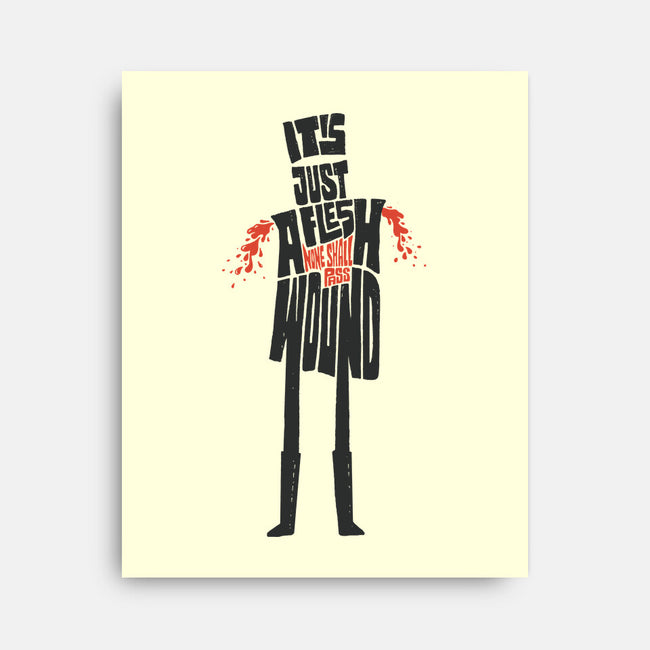 Tis But A Scratch-None-Stretched-Canvas-Wenceslao A Romero