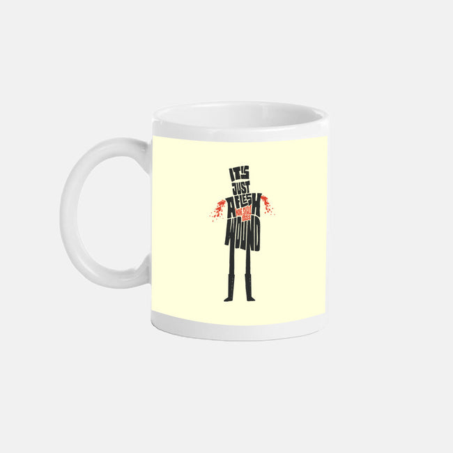 Tis But A Scratch-None-Mug-Drinkware-Wenceslao A Romero