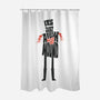 Tis But A Scratch-None-Polyester-Shower Curtain-Wenceslao A Romero