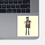 Tis But A Scratch-None-Glossy-Sticker-Wenceslao A Romero