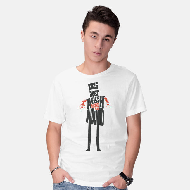 Tis But A Scratch-Mens-Basic-Tee-Wenceslao A Romero