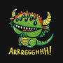 The Cute Black Beast Of Arrrggghhh-Mens-Basic-Tee-Wenceslao A Romero