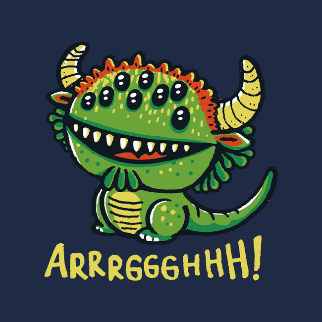 The Cute Black Beast Of Arrrggghhh-Mens-Heavyweight-Tee-Wenceslao A Romero