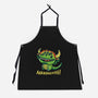 The Cute Black Beast Of Arrrggghhh-Unisex-Kitchen-Apron-Wenceslao A Romero