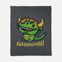 The Cute Black Beast Of Arrrggghhh-None-Fleece-Blanket-Wenceslao A Romero