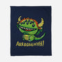 The Cute Black Beast Of Arrrggghhh-None-Fleece-Blanket-Wenceslao A Romero