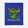 The Cute Black Beast Of Arrrggghhh-None-Fleece-Blanket-Wenceslao A Romero