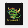 The Cute Black Beast Of Arrrggghhh-None-Matte-Poster-Wenceslao A Romero