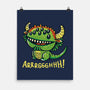 The Cute Black Beast Of Arrrggghhh-None-Matte-Poster-Wenceslao A Romero