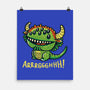 The Cute Black Beast Of Arrrggghhh-None-Matte-Poster-Wenceslao A Romero