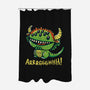 The Cute Black Beast Of Arrrggghhh-None-Polyester-Shower Curtain-Wenceslao A Romero