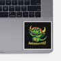 The Cute Black Beast Of Arrrggghhh-None-Glossy-Sticker-Wenceslao A Romero